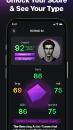 UCHAD AI Looksmax Face Rating screenshot