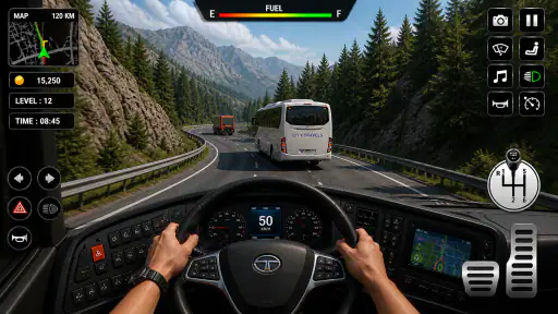 Ultimate Bus Driving 3d Game screenshot