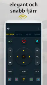 Universal Fjärrkontroll Tv screenshot