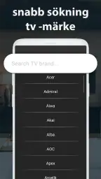 Universal Fjärrkontroll Tv screenshot