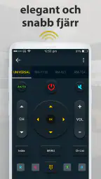 Universal Fjärrkontroll Tv screenshot
