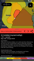 UnWX (Vädervarningar) screenshot