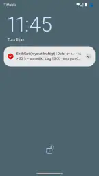 UnWX (Vädervarningar) screenshot