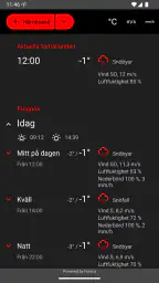 UnWX (Vädervarningar) screenshot
