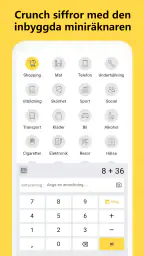 Utgiftsspårare–Budget,Utgifter screenshot