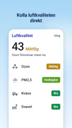 Väder & Radar med Regnradar screenshot