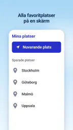 Väder & Radar med Regnradar screenshot