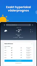 Väder, regnradar och kartor screenshot