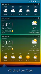Väder Sverige XL PRO screenshot