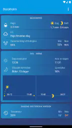 Väder Sverige XS PRO screenshot