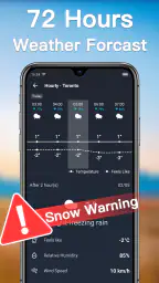 Väder -verklig väderprognos screenshot
