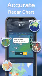 Väder -verklig väderprognos screenshot
