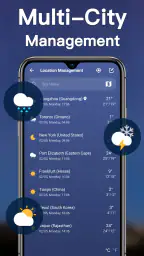 Väder -verklig väderprognos screenshot