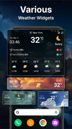 Väderprognos app screenshot