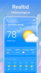 Väderprognos & liveradar screenshot