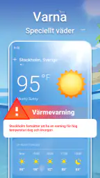 Väderprognos & liveradar screenshot