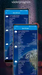 Väderprognos (radarkarta) screenshot