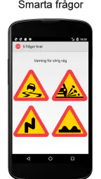Vägmärken Quiz screenshot