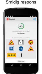 Vägmärken Quiz screenshot