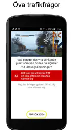 Vägmärken Quiz screenshot
