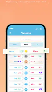 Vår Bebis Namn screenshot
