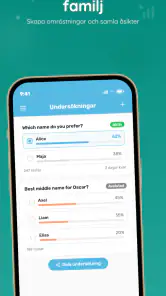 Vår Bebis Namn screenshot