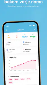 Vår Bebis Namn screenshot