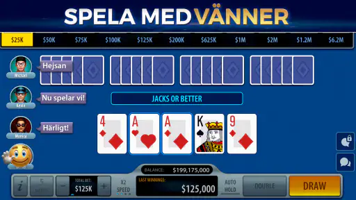 Videopoker av Pokerist screenshot