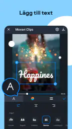 Videoredigerare Movavi Clips screenshot