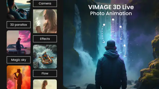 VIMAGE 3D Live Photo Animation screenshot