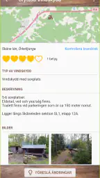 Vindskyddskartan screenshot