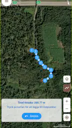 Vindskyddskartan screenshot
