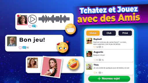 VIP Belote et Coinche En Ligne screenshot