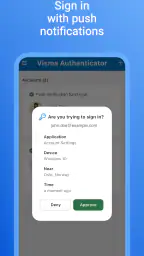 Visma Authenticator screenshot