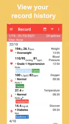 Vitala Tecken - Blodtryck screenshot