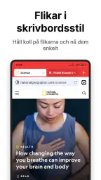 Vivaldi - Snabb webbläsare screenshot