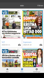 VLT e-tidning screenshot