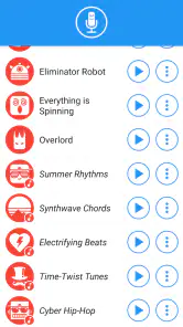 Voice changer with effects screenshot