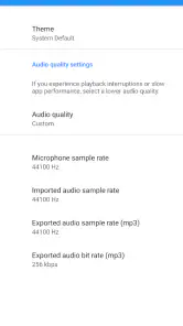 Voice changer with effects screenshot