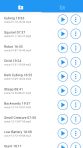 Voice changer with effects screenshot