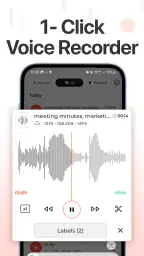 Voice Recorder - XVoice screenshot