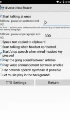 @Voice: Text to Speech Reader screenshot