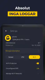 VPN by CyberGhost: Secure WiFi screenshot