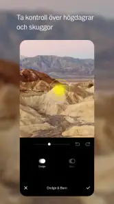 VSCO: Foto och videoredigerare screenshot