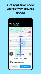Waze - GPS, kartor och trafik screenshot