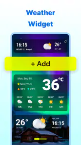 Weather app - Radar & Widget screenshot