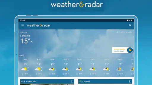 Weather & Radar Forecast screenshot