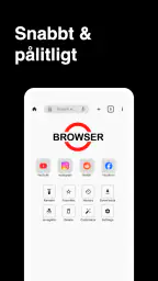 Webbläsare screenshot