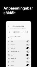 Webbläsare screenshot