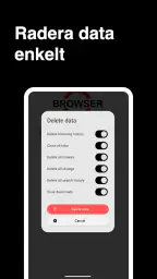 Webbläsare screenshot